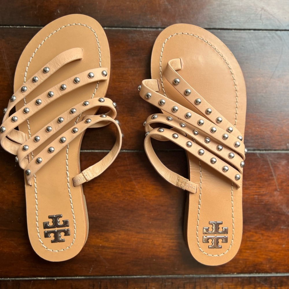 Tory Burch brown snadals